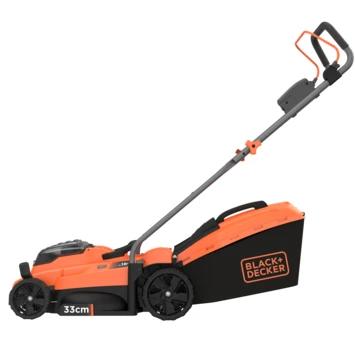Black & Decker BLACK+DECKER 2x18V Grasmaaier BCMW33184L2-QW 33 Cm Incl. Twee 4,0 Ah Accu's 2 Black & Decker BLACK+DECKER 2x18V Grasmaaier BCMW33184L2-QW 33 Cm Incl. Twee 4,0 Ah Accu's - Image 2