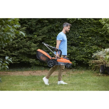 Black & Decker BLACK+DECKER 2x18V Grasmaaier BCMW33184L2-QW 33 Cm Incl. Twee 4,0 Ah Accu's 8 Black & Decker BLACK+DECKER 2x18V Grasmaaier BCMW33184L2-QW 33 Cm Incl. Twee 4,0 Ah Accu's - Image 8