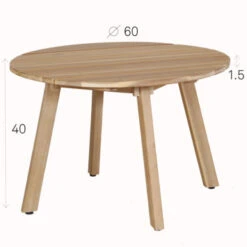 GAMMA Bijzettafel Jura 60x60 Cm -Tuingereedschap Verkoop 123 1249