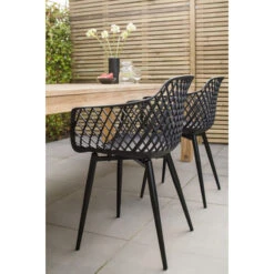 Stoel Savona Zwart -Tuingereedschap Verkoop 123 1365