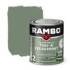 Rambo Vintage Pantserbeits Tuin- En Steigerhout Dekkend Flessen Groen Zijdeglans 750 Ml