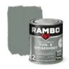 Rambo Vintage Pantserbeits Tuin- En Steigerhout Dekkend Stoer Antraciet Zijdeglans 750 Ml