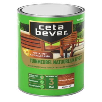 Cetabever Tuinmeubelbeits Natuurlijk Effect Douglas 750ml 1 Cetabever Tuinmeubelbeits Natuurlijk Effect Douglas 750ml