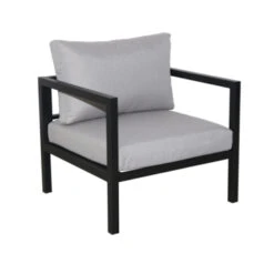 Loungestoel Evora Antraciet