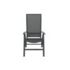 Verstelbare Tuinstoel Valencia Antraciet