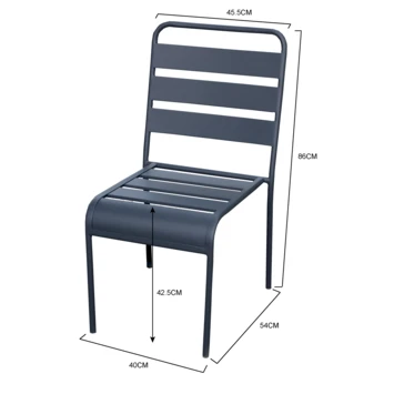 Stoel Thera Zwart 2 Stoel Thera Zwart - Image 2