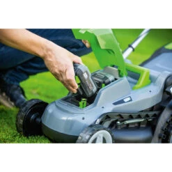 LUX 20V Accu Grasmaaier 33cm Incl. 2 Accu's 4,0Ah + Lader -Tuingereedschap Verkoop 123 164