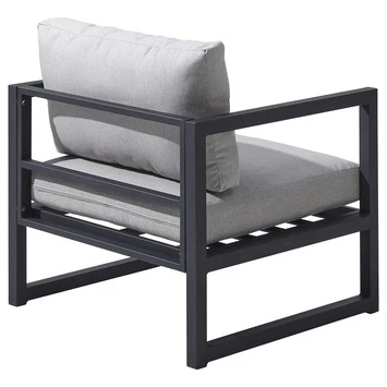 Loungestoel Chelva Antraciet 3 Loungestoel Chelva Antraciet - Image 3