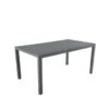 Tafel Livorno Antraciet 160x90 Cm