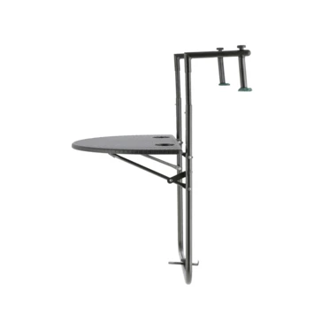 Balkontafel Halfrond Antraciet 5 Balkontafel Halfrond Antraciet - Image 5