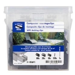 HKC Kunststof Clips - 110 Stuks -Tuingereedschap Verkoop 123 1978