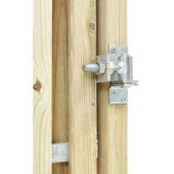 Poort Voor Houtbetonschutting Grenen Rechtsdraaiend 100cm Breed -Tuingereedschap Verkoop 123 1984