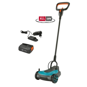 Gardena 18V Grasmaaier HandyMower 22cm Incl. 2,5Ah Accu + Lader -Tuingereedschap Verkoop 123 206