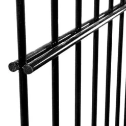 Draadpaneel Roma Zwart 103x220 Cm