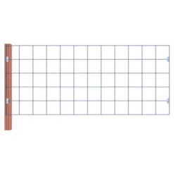 Gaas Volgpakket Tuinhek Hardhout 75x180cm liggend