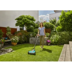 Gardena 18V Grasmaaier HandyMower 22cm Incl. 2,5Ah Accu + Lader -Tuingereedschap Verkoop 123 212