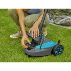 Gardena 18V Grasmaaier HandyMower 22cm Incl. 2,5Ah Accu + Lader -Tuingereedschap Verkoop 123 213