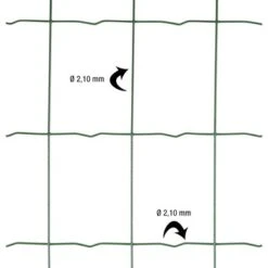 Betafence Pantanet Light Tuingaas 60cm X 25m Groen -Tuingereedschap Verkoop 123 2161