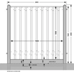 Houtbetonschutting Antraciet Douglas Per Meter 9 Houtbetonschutting Antraciet Douglas Per Meter -Tuingereedschap Verkoop 123 2269