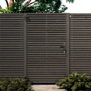 Tuinpoort Andalusië Horizontaal Zwart 3 Tuinpoort Andalusië Horizontaal Zwart - Image 3