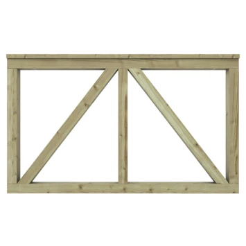 Tuinhekpoort Donau Ca. 60x100 Cm 1 Tuinhekpoort Donau Ca. 60x100 Cm