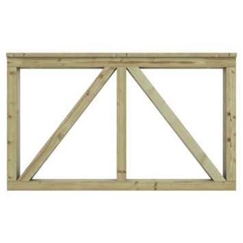 Tuinhekpoort Donau Ca. 60x100 Cm 2 Tuinhekpoort Donau Ca. 60x100 Cm - Image 2