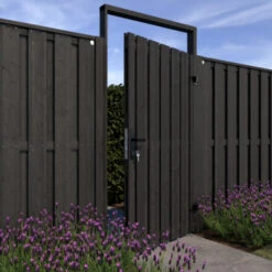 Poortpakket Antraciet Op Metalen Frame -Tuingereedschap Verkoop 123 2351