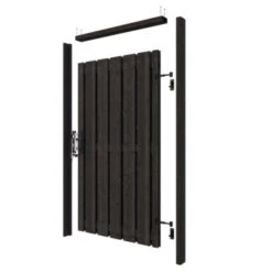 Poortpakket Antraciet Op Metalen Frame -Tuingereedschap Verkoop 123 2357