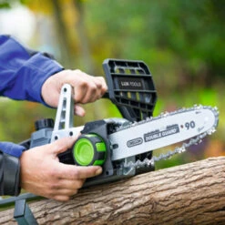 LUX 20V Kettingzaag Incl. 4.0Ah Accu + Lader -Tuingereedschap Verkoop 123 80