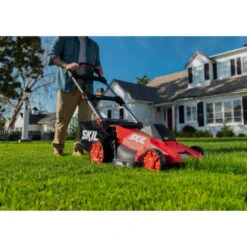 SKIL 40V Grasmaaier Brushless 49cm Incl. 5.0Ah Accu + Snellader -Tuingereedschap Verkoop 123 87