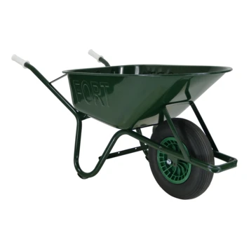 Altrad Fort Kruiwagen Groen Metaal 80 Liter 1 Altrad Fort Kruiwagen Groen Metaal 80 Liter